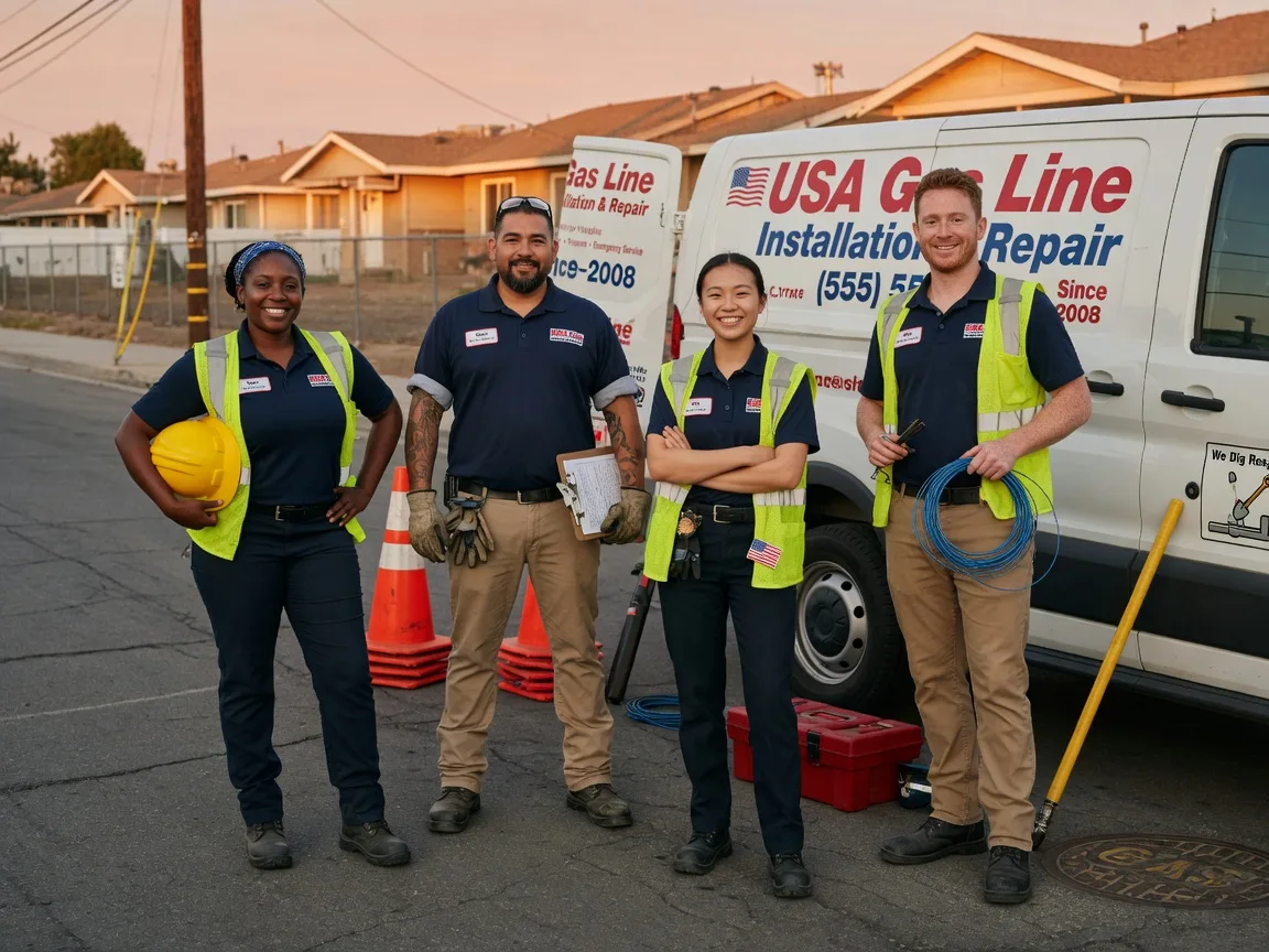 Gas Line Installation company in Quarryville, PA